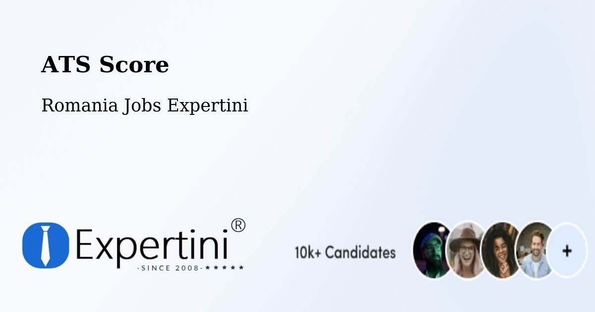 Resume ATS Score & Job Description Match Tool – Sânandrei - Romania Jobs Expertini